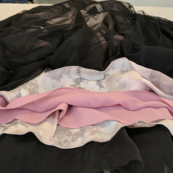 BCBG Maxazria Maggie Mauve Tulle Gown - Picture 10 of 10